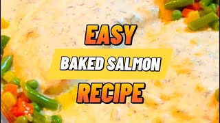 How to Cook Easy BAKED SALMON l Foodie Avenue [upl. by Eissoj622]