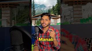 Manali 3 Days Perfect Itinerary 😍 manali travel shorts [upl. by Aiyt150]