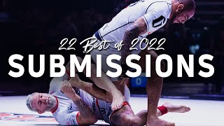 The 22 Best JiuJitsu Submissions of 2022  FloGrappling [upl. by Sumaes]