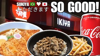 Most Famous Japanese Fast Food in Brazil  4K No Talking Tour [upl. by Sadoff]