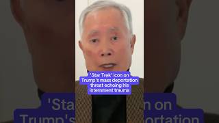 Star Trek icon decries Trumps mass deportations [upl. by Salvadore803]