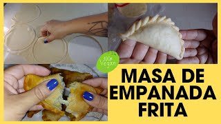 MASA DE EMPANADAS sin grasa Receta de Esbieta EL FUTURO ES VEGANO [upl. by Rainie]