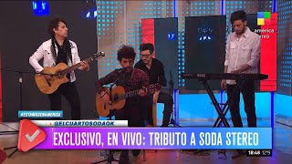 Tributo a Soda Stereo en vivo quotEl Cuarto Sodaquot toca quotSignosquot [upl. by Laniger]