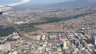 Aproximação e pouso no Aeroporto do Galeão RJ Airbus A320 Aproaching and landing at RioGIG [upl. by Eatnuahc]