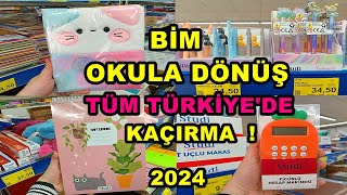 BİM EFSANE OKUL ÜRÜNLERİ 2024📕📐 BİM OKULA DÖNÜŞ BİM OKUL MALZEMELERİ GELDİ BİM OKUL ALIŞVERİŞİ [upl. by Amitie]