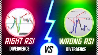 REAL RSI indicator Divergence trading strategy [upl. by Felicity]