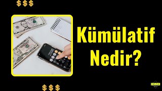 Kümülatif Nedir ekonomi [upl. by Anaert]