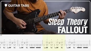 Sleep Theory  Fallout  Guitar Cover with Guitar Tabs [upl. by Intruok]