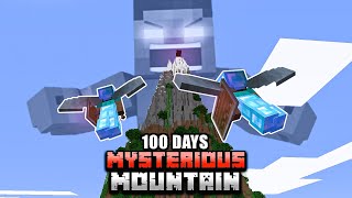 We Survived 100 Days On a Mysterious Mountain Hindi [upl. by Olgnaed]