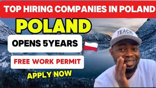 POLAND WORK PERMIT VISA Move to Poland with a Free Work Permit in 6 Weeks [upl. by Anidan]