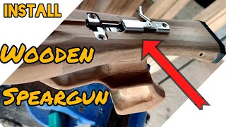 HOW TO INSTALL SPEARGUN TRIGGER  ERMESH ANDRE homemade [upl. by Jensen]