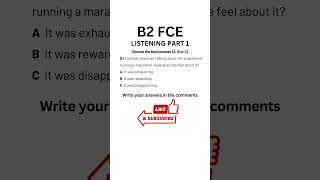 B2 First FCE Listening Practice Test 2024  Part 1 b2firstlisteningtests learningenglish fce [upl. by Jeroma]