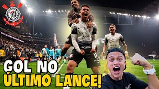 CORINTHIANS GANHA NA RAÇA COM GOL NO ÚLTIMO MINUTO Emocionante Corinthians x Vitoria [upl. by Kai713]