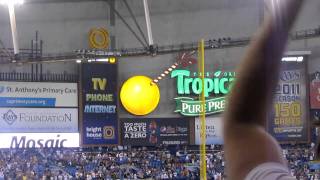 Dan Johnson homers to tie the game and save the Tampa Bay Rays season [upl. by Avraham]