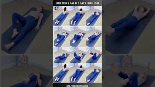 Lose Belly fat in 7 Days Challenge bellyfat weightloss bellyfatburner fitness fitnessmantram [upl. by Attenohs]