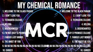 My Chemical Romance Greatest Hits  Best Pop Music Playlist Spotify 2024  My Chemical Romance [upl. by Adalbert]