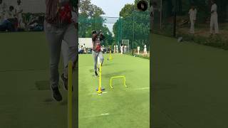 Left arm spin bowling with right jump and foot in cricket yadavbrand2song cricketcoaching yt [upl. by Glennon]