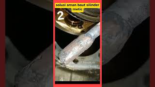 2 proses pembesaran baut silinder metic [upl. by Shelli300]