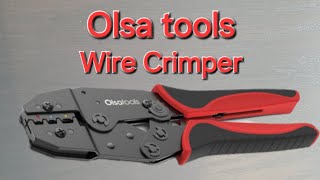 Insulating terminal crimper  Olsatools [upl. by Resarf]