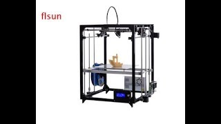 Upgraded 3D Printer Flsun Dual Extruder [upl. by Yesdnyl]