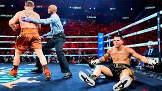 Canelo Alvarez vs Edgar Berlanga  Full Highlights HD [upl. by Maxie317]