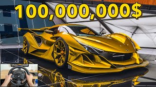 0 Vs 100000000 Car in Forza Horizon 5  Steering Wheels Gameplay [upl. by June]