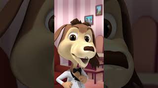 AL PERRO CHOCOLO LE DA HIPO  MI PERRO CHOCOLO  CANCIONES INFANTILES shorts shortsdechocolo [upl. by Stedmann392]