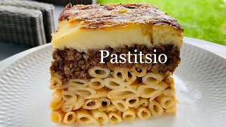 Pastitsio Homemade Greek Pasta Bake  Dota’s [upl. by Aerbas]