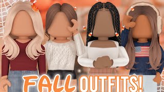 Aesthetic Roblox FALL OUTFITS WITH CODES  LINKS [upl. by Ringler443]