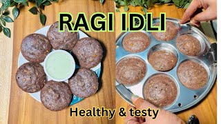 सॉफ्ट और फूले हुए रागी इडली कैसे बनाएं  हेल्दी और पौष्टिक रेसिपी  Healthy Millet Recipe millet [upl. by Haynor845]