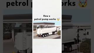 Look how petrol pump works😲💯 trending shortsfeed shorts petrol telugu youtubeshorts ytshort [upl. by Assiluj303]