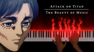 Attack on Titan Piano Suite  Beautiful Soundtrack Medley 12 Songs  The End of Attack on Titan [upl. by Abell726]