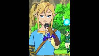 Link vs Trunks RAP BATTLE LINK SINGS [upl. by Retnyw]