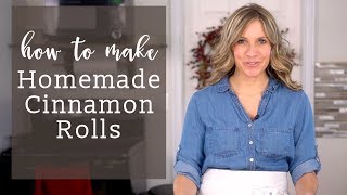 How to Make THE BEST Homemade Cinnamon Rolls Recipe Video [upl. by Twitt]