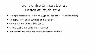 Lexpert psychiatre et la justice [upl. by Essilevi68]