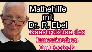 Konstzruktion eines Innenkreises im Dreieck [upl. by Rehpotsihc430]