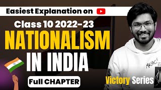 Nationalism in INDIA Easiest One Shot Lecture  Class 10 History SST 202223  Padhle [upl. by Otes793]