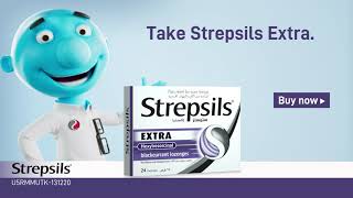 Strepsils Extra Triple Action against painful sore throat [upl. by Asiulairam264]