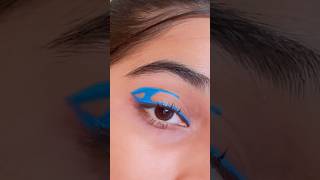 Graphic eyeliner styles for hooded eyes ytshorts youtubeshorts viral [upl. by Uuge]