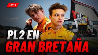 🔴 MCLAREN se ve FUERTE en casa  FP2 en Gran Bretaña 🇬🇧 [upl. by Initof]