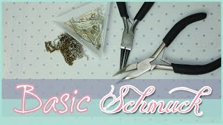 GRUNDAUSSTATTUNG um SCHMUCK selberzumachen  BASIC [upl. by Trenna97]