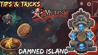 Tips amp Tricks Easy Way To Clear Damned Island Mutiny Pirates Survival rpg [upl. by Oile]