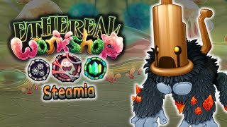 NEW ETHEREAL MONSTER  STEAMIA FANMADE MONSTER ANIMATED Ft Licoad666 [upl. by Liv]