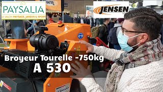 PAYSALIA 7  JENSEN  Broyeur A530 moins de 750kg sur Tourelle [upl. by Ehsom]