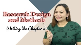 WRITING THE CHAPTER 3 Research Methodology Research Design and Method [upl. by Menzies269]