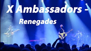 X Ambassadors  Renegades Live video in Riga 17022024 [upl. by Absalom710]