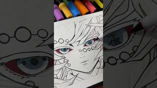 Dessiner Rui de Demon Slayer  Kimetsu no Yaiba anime shorts drawing demonslayer art [upl. by Dadelos858]