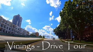 Vinings Georgia  Driving Tour  4K [upl. by Eyaj]