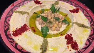 LE HOUMOUS RECETTE LIBANAISE RAPIDE ET FACILE À RÉALISER [upl. by Eyllek]