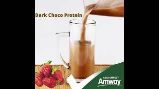 Nutrilite Recipe Rich Dark Choco Protein Strawberry Smoothie with Achievers Coffee [upl. by Belloir]